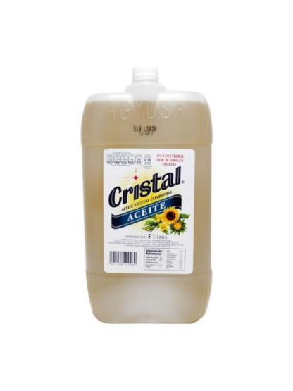 ACEITE VEGETAL CRISTAL 5 LT.