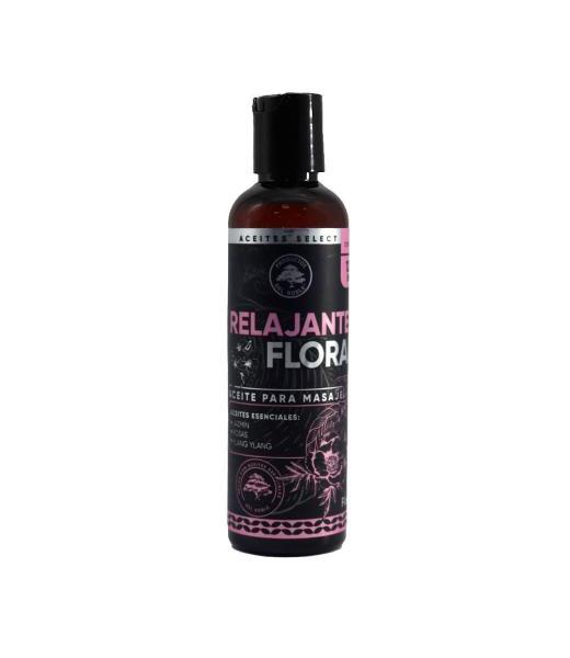ACEITES SELECT RELAJANTE FLORAL 125 ML JAZMIN ROSAS E YLANG YLANG PRODUCTOS DEL ROBLE