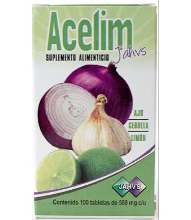 ACELIM 500 CON 100 TAB NATURAL JAHVS