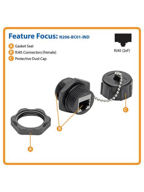 ACOPLADOR DE CIERRE RJ45 CAT5 - Image 9