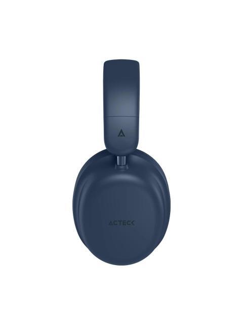 ACTECK AUDIFONOS CON MICROFONO HONOUR 2 PLUS HP626 BLUETOOTH ALAMBRICO-INALAMBRICO USB-C AZUL - Image 3