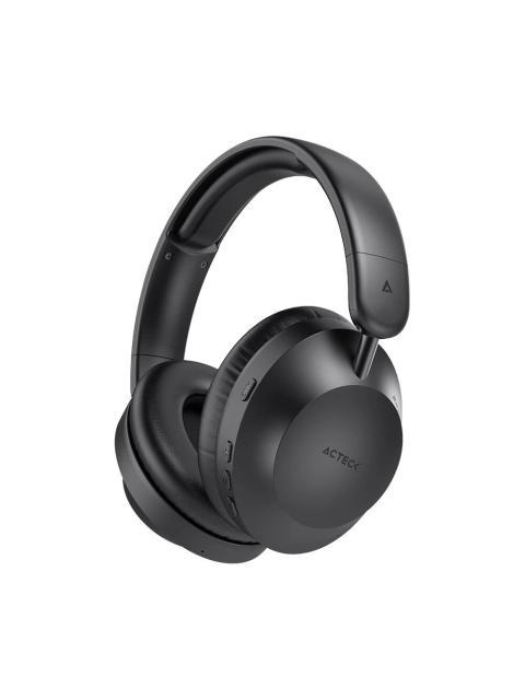 ACTECK AUDIFONOS CON MICROFONO TRITON PRO HP636 BLUETOOTH ALAMBRICO-INALAMBRICO USB-C NEGRO