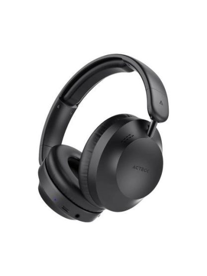 ACTECK AUDIFONOS CON MICROFONO TRITON PRO HP636 BLUETOOTH ALAMBRICO-INALAMBRICO USB-C NEGRO - Image 2