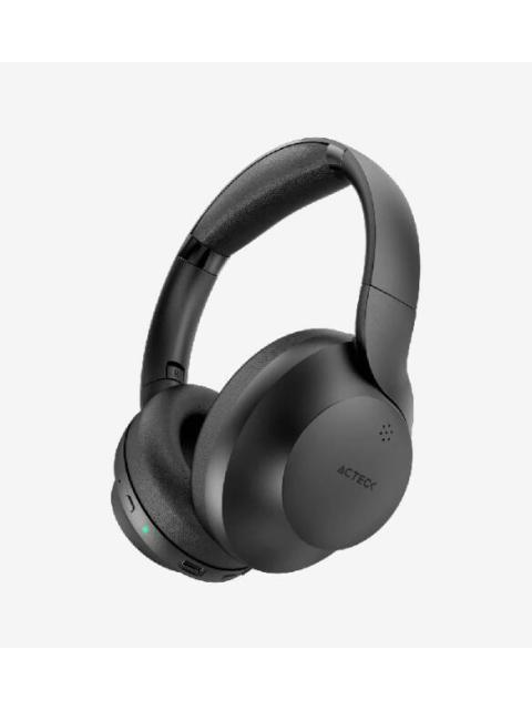ACTECK AUDIFONOS CON MICROFONO ZION PRO HP665 BLUETOOTH INALAMBRICO NEGRO