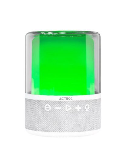 ACTECK BOCINA PORTATIL GLEE PURE AP50 BLUETOOTH INALAMBRICO 40W RMS USB-C BLANCO - Image 3
