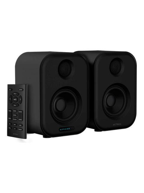 ACTECK BOCINAS DYNAMIC EXACT BS650 ALAMBRICO-INALAMBRICO BLUETOOTH 2.0 CANALES 50W RMS USB NEGRO - Image 4