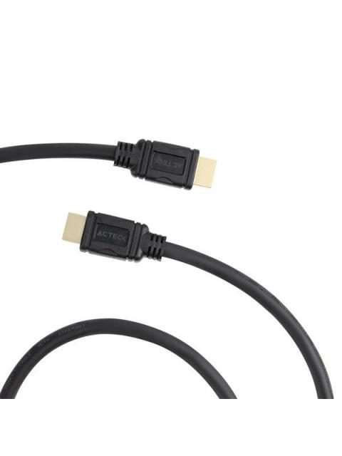 ACTECK CABLE HDMI DE ALTA VELOCIDAD LINX PLUS 230 HDMI MACHO - HDMI MACHO 4K 3 METROS NEGRO