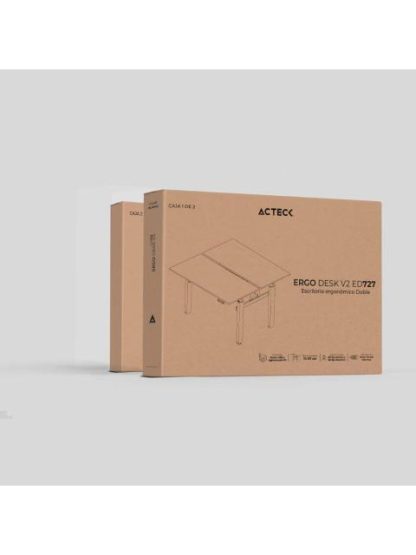 ACTECK ESCRITORIO ELECTRICO DOBLE AJUSTABLE ERGO DESK V2 ED727 BLANCO - Image 5