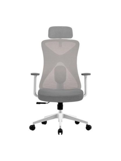 ACTECK SILLA EJECUTIVA FLOE PRO EC737 RESPALDO DE MALLA REPOSABRAZOS BLANCO - Image 4