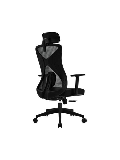 ACTECK SILLA EJECUTIVA FLOE PRO EC737 RESPALDO DE MALLA REPOSABRAZOS NEGRO