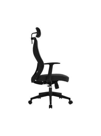 ACTECK SILLA EJECUTIVA FLOE PRO EC737 RESPALDO DE MALLA REPOSABRAZOS NEGRO - Image 2