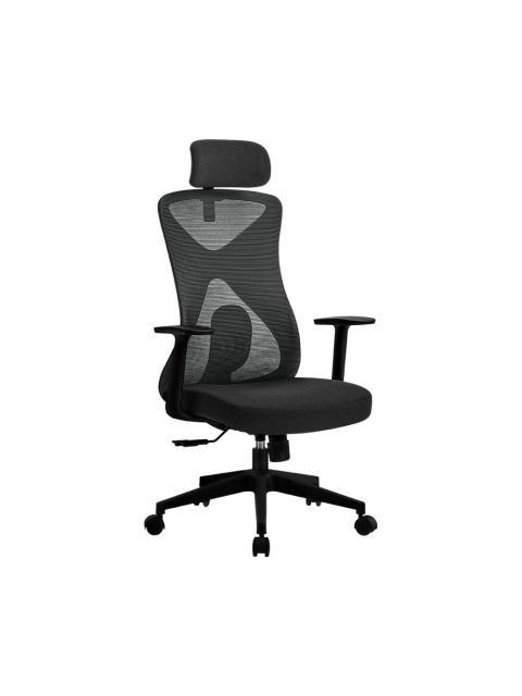 ACTECK SILLA EJECUTIVA FLOE PRO EC737 RESPALDO DE MALLA REPOSABRAZOS NEGRO - Image 3