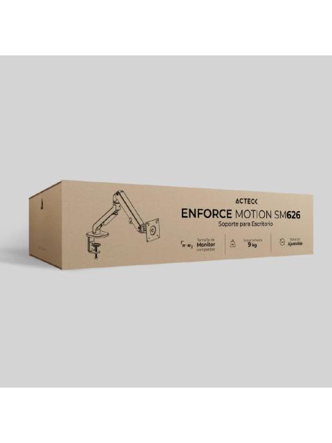 ACTECK SOPORTE DE ESCRITORIO PARA MONITOR 17 - 32 HASTA 9KG BLANCO - Image 5