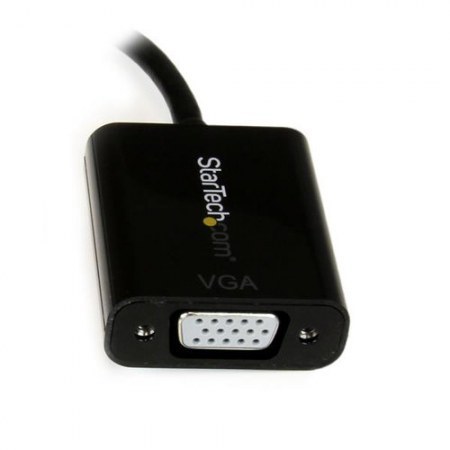 STARTECH  ADAPTADOR CONVERTIDOR DISPLAYPORT MACHO - VGA HEMBRA 10CM NEGRO - Image 3