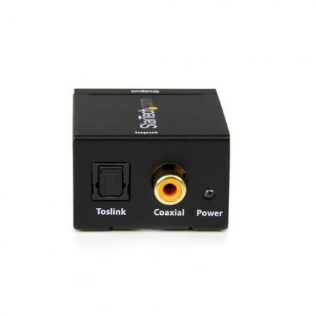 STARTECH  ADAPTADOR CONVERTIDOR DE AUDIO DIGITAL COAXIAL SPDIF O TOSLINK OPTICO A RCA ESTEREO ANALOGICO - Image 4
