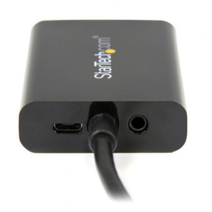 STARTECH  ADAPTADOR DE VIDEO Y AUDIO MICRO HDMI 19-P MACHO - VGA 15-P HEMBRA NEGRO - Image 5
