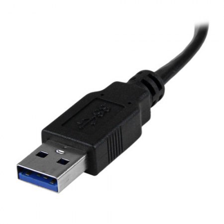STARTECH  ADAPTADOR DE VIDEO CONVERTIDOR USB 3.0 MACHO - VGA HEMBRA 6CM NEGRO - Image 4