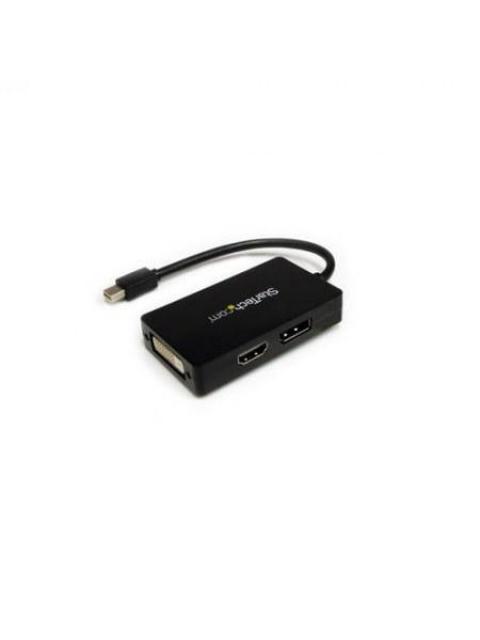STARTECH  ADAPTADOR MINI DISPLAYPORT 1.2 MACHO - DVI-HDMI-DP NEGRO - Image 3