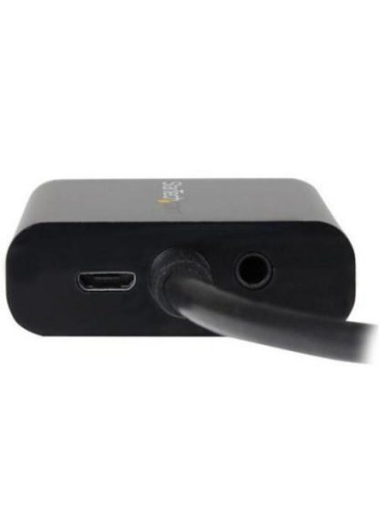 STARTECH  ADAPTADOR DE VIDEO DISPLAYPORT - VGA CON AUDIO NEGRO - Image 3