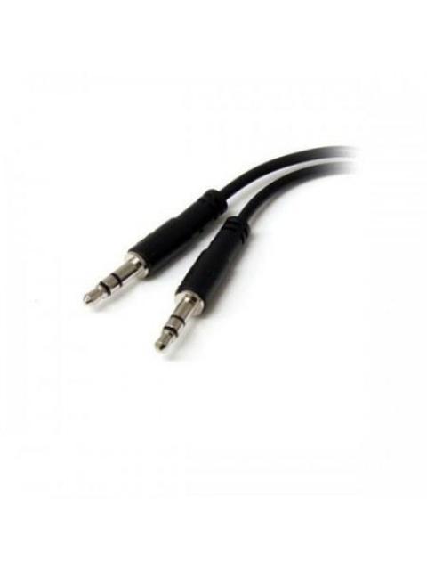 STARTECH  CABLE 35MM HEMBRA - 2X DE 35MM MACHO 13CM NEGRO - Image 4