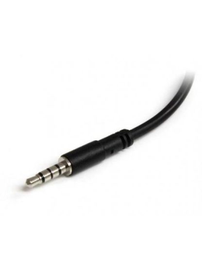STARTECH  CABLE 35MM MACHO - 2X DE 35MM HEMBRA 20CM NEGRO - Image 5