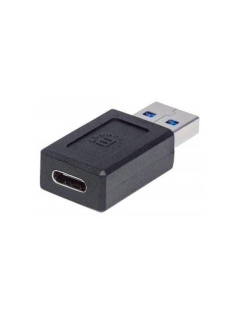 MANHATTAN ADAPTADOR USB C 3.1 HEMBRA - USB A MACHO NEGRO - Image 5
