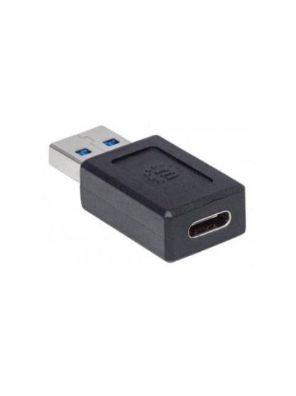 MANHATTAN ADAPTADOR USB C 3.1 HEMBRA - USB A MACHO NEGRO - Image 6