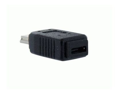STARTECH  ADAPTADOR MICRO USB B HEMBRA - MINI USB B MACHO NEGRO - Image 2