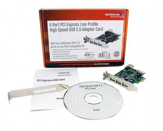 STARTECH  TARJETA PCI EXPRESS PERFIL BAJO USB 2.0 DE ALTA VELOCIDAD - Image 5