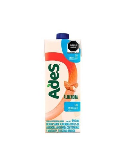 ADES LECHE DE ALMENDRAS SABOR NATURAL 946 ML