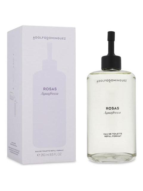 ADOLFO DOMINGUEZ AGUA FRESCA DE ROSAS REFILL 250ML EDT - DAM