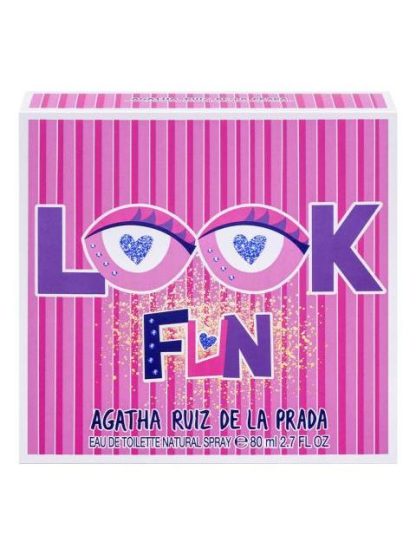 AGATHA RUIZ DE LA PRADA LOOK FUN EDT 80ML PERFUME PARA MUJER VOLUMEN DE LA UNIDAD 80 ML - Image 3