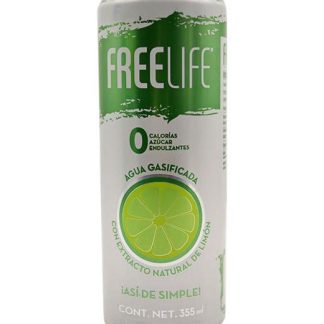 AGUA GASIFICADA LIMON 355 ML FREELIFE