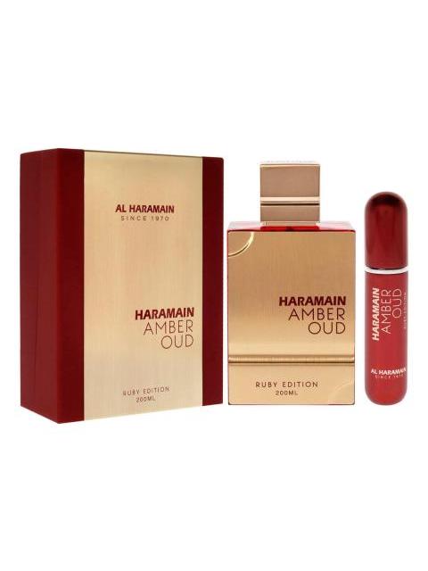 AL HARAMAIN AMBER OUD RUBY ED. EAU DE PARFUM 200 ML CON MINI - Image 3