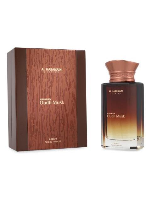 AL HARAMAIN OUDH MUSK 100ML EDP SPRAY - CABALLERO