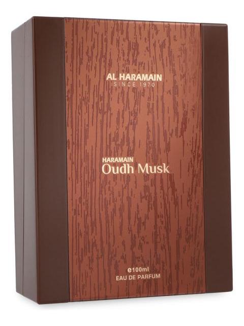 AL HARAMAIN OUDH MUSK 100ML EDP SPRAY - CABALLERO - Image 3