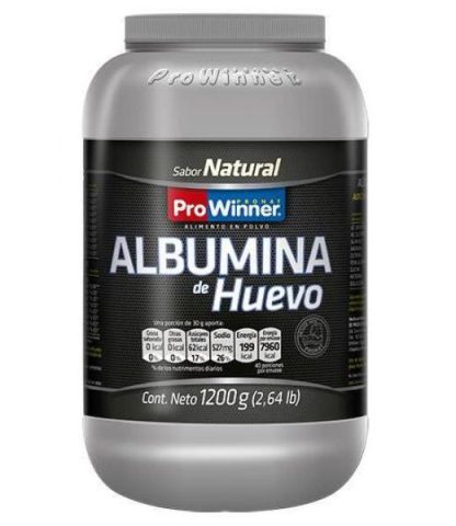 ALBUMINA DE HUEVO NATURAL 1200 GR. PRONAT