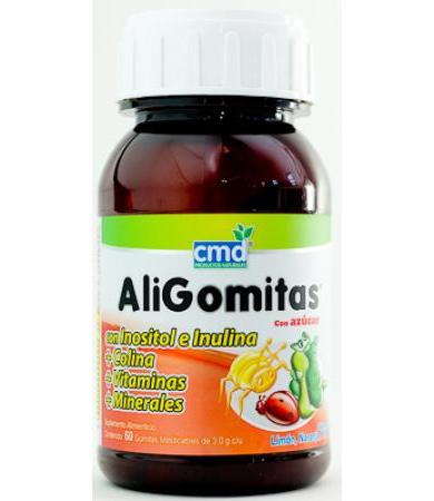ALI GOMITAS CON AZUCAR 60 GOMITAS CMD