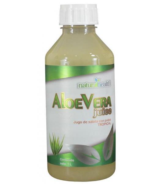 ALOE VERA SABOR TROPICAL 1LT. JUGO DE SABILA CON PULPA OLAS
