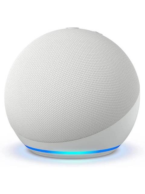 AMAZON ECHO DOT 5TH GEN CON ASISTENTE VIRTUAL ALEXA AMZB09B94RL1R GLACIER WHITE