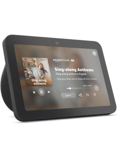 AMAZON ECHO SHOW 8 GEN3 2023 ASISTENTE DE VOZ. PANTALLA 8 HD INALAMBRICO-ALAMBRICO NEGRO