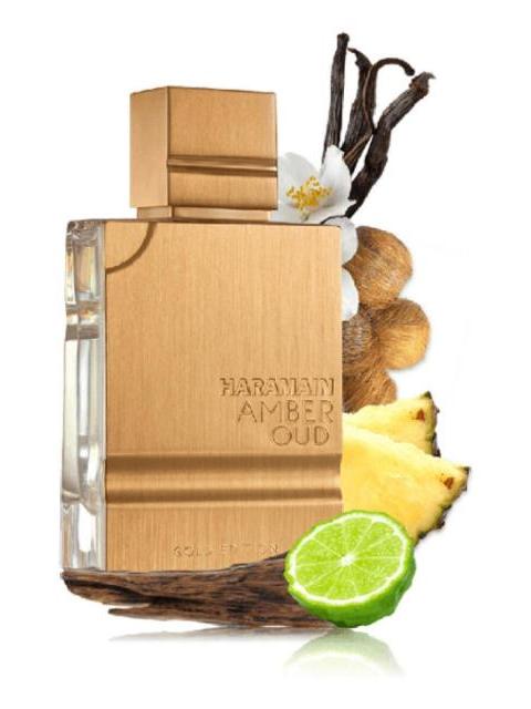 AMBER OUD GOLD EDITION UNISEX AL HARAMAIN 120 ML EDP SPRAY - Image 3