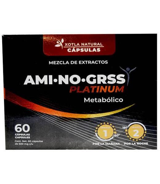 AMINOGRSS PLATINUM 60 CAP XOTLA