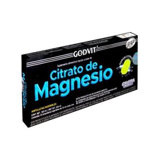 AMP. CITRATO DE MAGNESIO C 10 SABOR CITRUS GN+VIDA