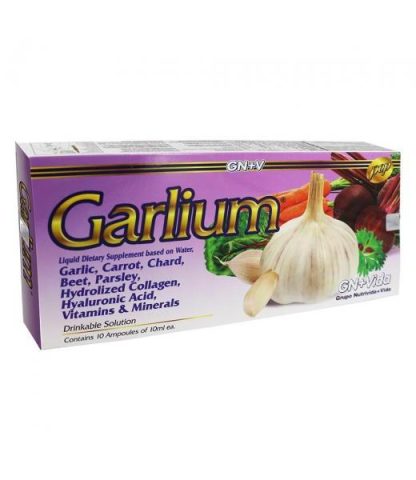 AMP. GARLIUM C 10 AHORA CON CITRATO DE MAGNESIO AJOZANAHORIAACELG GN+VIDA
