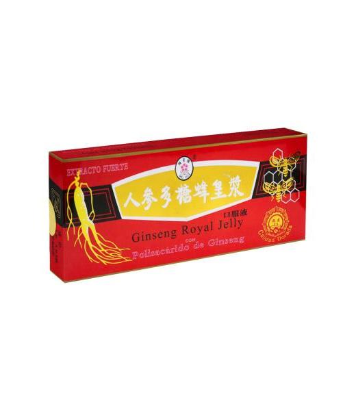 AMP. GINSENG ROYAL JELLY CON POLISACARIDO DE GINSENG C 10 (10MLC NATURAL SYSTEM