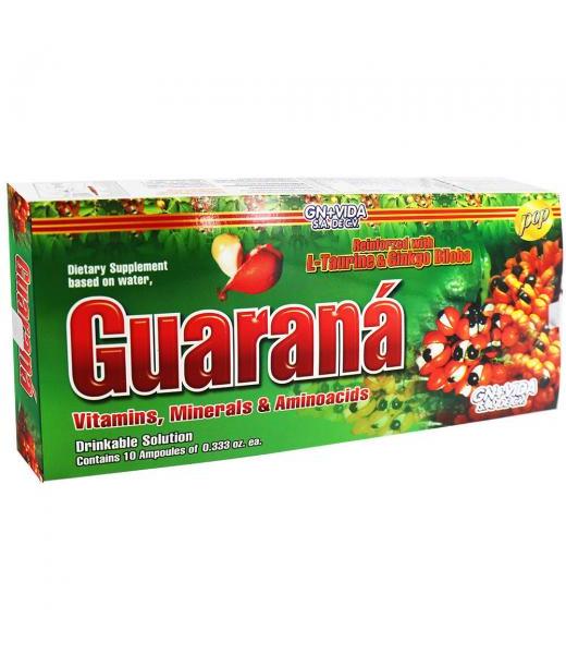 AMP. GUARANA VITAMINADA C 10 VIT. MINERALES Y AMINOACIDOS GN+VIDA
