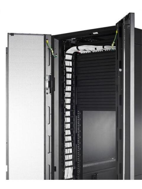 APC ORGANIZADOR DE CABLES VERTICAL 88.9CM 42U NEGRO - Image 4