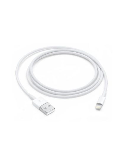 APPLE CABLE LIGHTNING - USB-A MACHO 1 METRO BLANCO