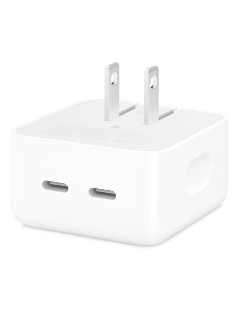 APPLE CARGADOR DE PARED MW2H3AM-A 35W 20V 2 X USB-C